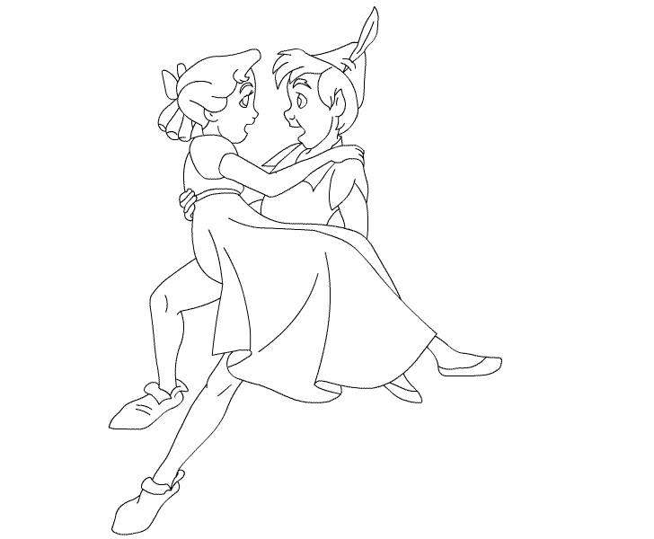 Coloring page: Peter Pan (Animation Movies) #129133 - Free Printable Coloring Pages