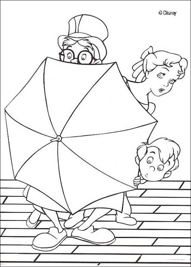 Coloring page: Peter Pan (Animation Movies) #129138 - Free Printable Coloring Pages