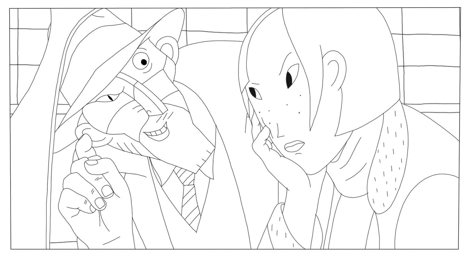 Free printable Phantom Boy coloring page #199692 from Animation Movies collection Free printable Phantom Boy coloring page #199692 from Animation Movies collection