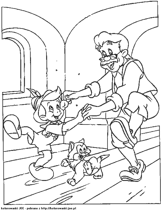 Coloring page: Pinocchio (Animation Movies) #132244 - Free Printable Coloring Pages