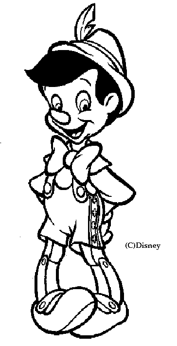 Coloring page: Pinocchio (Animation Movies) #132262 - Free Printable Coloring Pages