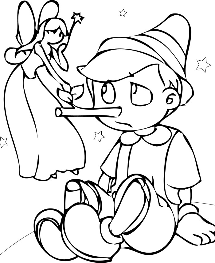 Pinocchio #30 (Animation Movies) – Printable coloring pages