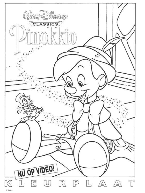 Coloring page: Pinocchio (Animation Movies) #132279 - Free Printable Coloring Pages
