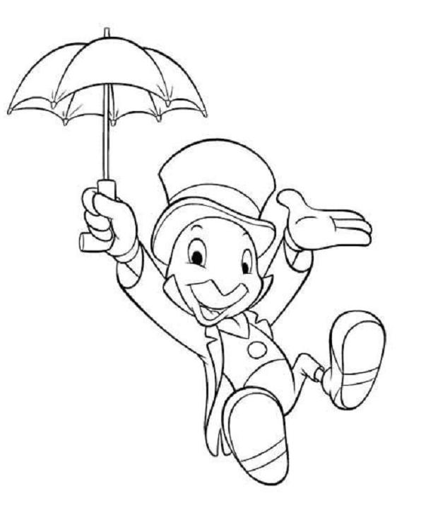 Coloring page: Pinocchio (Animation Movies) #132293 - Free Printable Coloring Pages