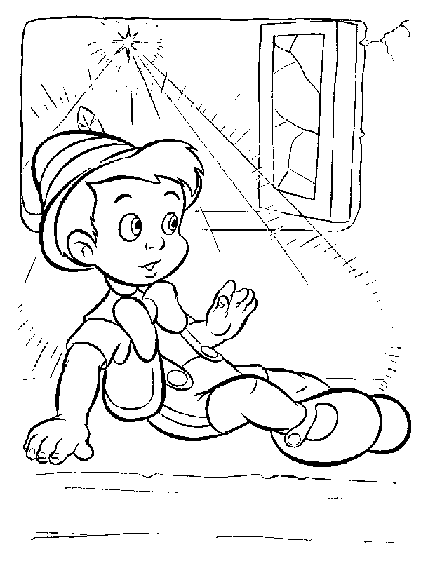 Coloring page: Pinocchio (Animation Movies) #132297 - Free Printable Coloring Pages