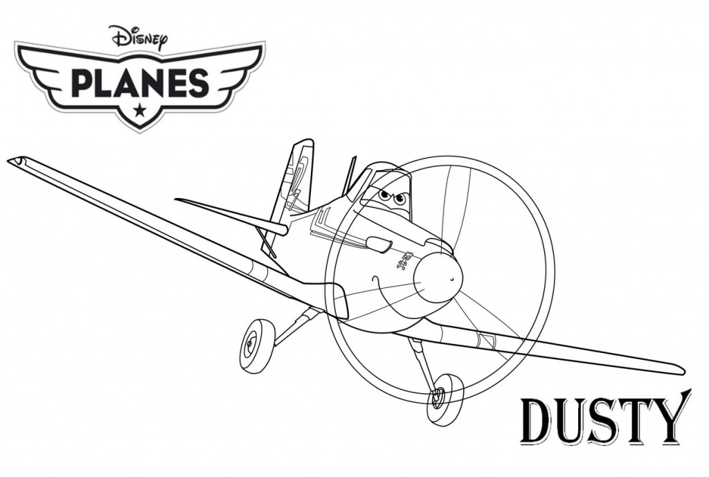Drawings Planes (Animation Movies) – Printable coloring pages