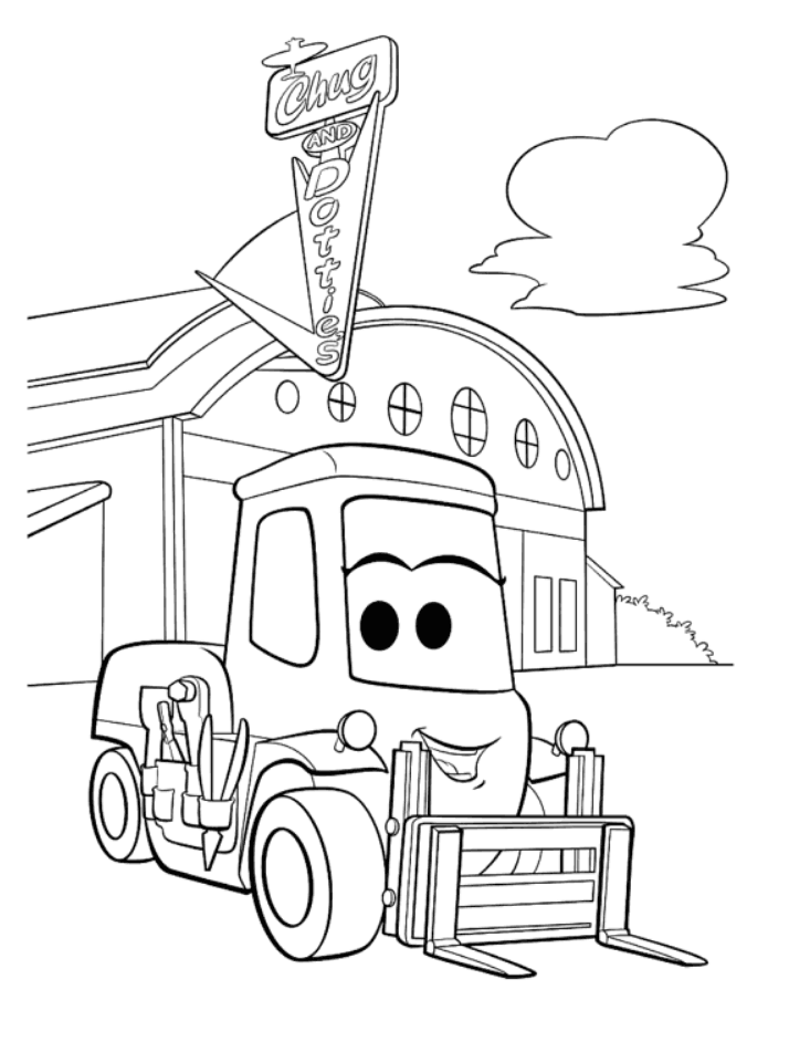 Coloring page: Planes (Animation Movies) #132861 - Free Printable Coloring Pages