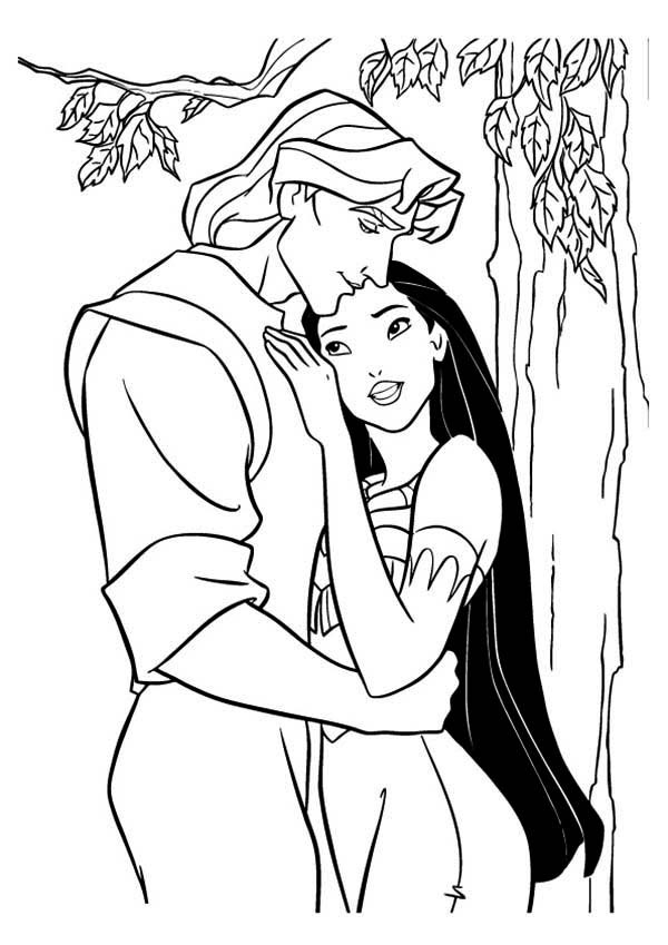 Coloring page: Pocahontas (Animation Movies) #131391 - Free Printable Coloring Pages