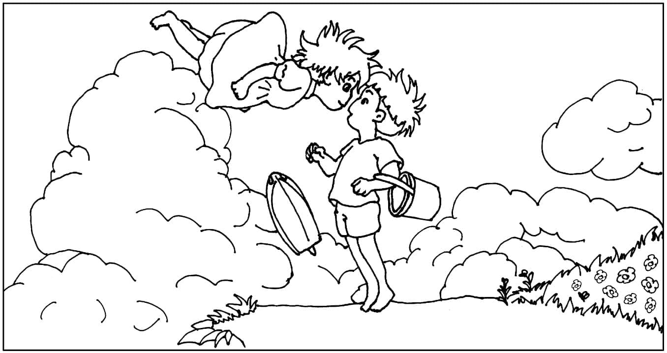 Free printable Ponyo coloring page #196848 from Animation Movies collection Free printable Ponyo coloring page #196848 from Animation Movies collection