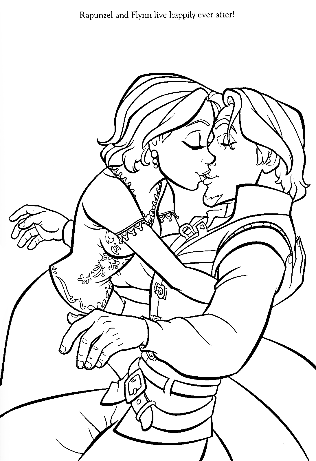 Coloring page: Raiponce (Animation Movies) #170061 - Free Printable Coloring Pages
