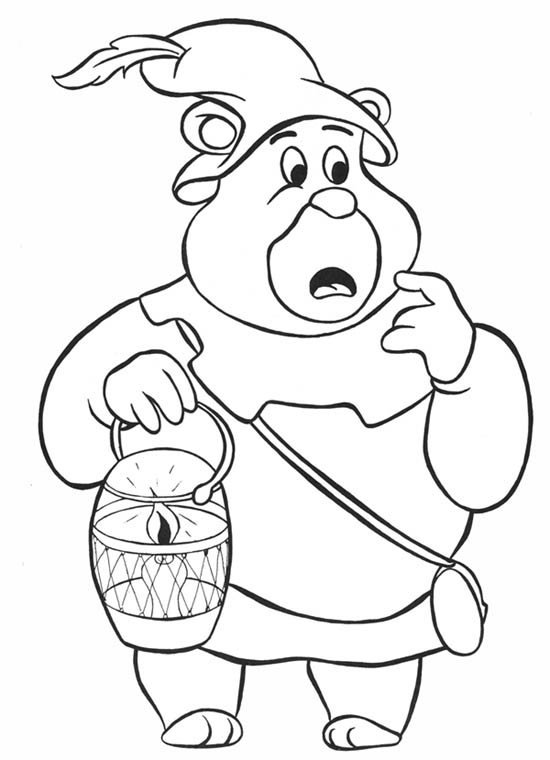 Coloring page: Robin Hood (Animation Movies) #132995 - Free Printable Coloring Pages
