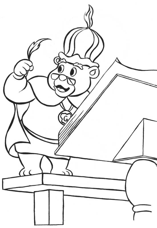 Coloring page: Robin Hood (Animation Movies) #132996 - Free Printable Coloring Pages