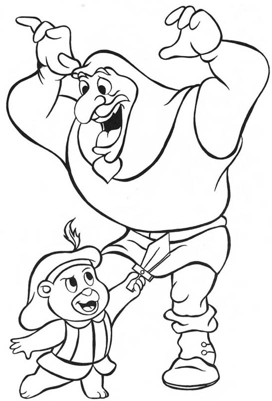 Coloring page: Robin Hood (Animation Movies) #133001 - Free Printable Coloring Pages