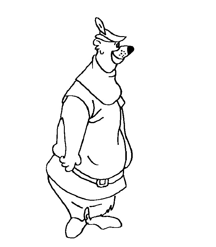 Coloring page: Robin Hood (Animation Movies) #133005 - Free Printable Coloring Pages