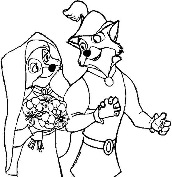 Robin Hood (Animation Movies) – Free Printable Coloring Pages