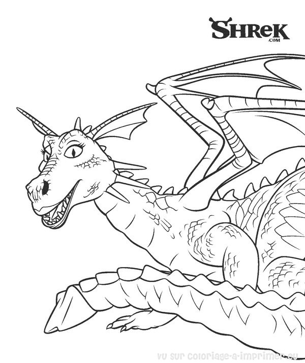 Coloring page: Shrek (Animation Movies) #115057 - Free Printable Coloring Pages