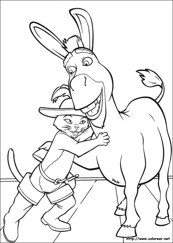 Coloring page: Shrek (Animation Movies) #115063 - Free Printable Coloring Pages