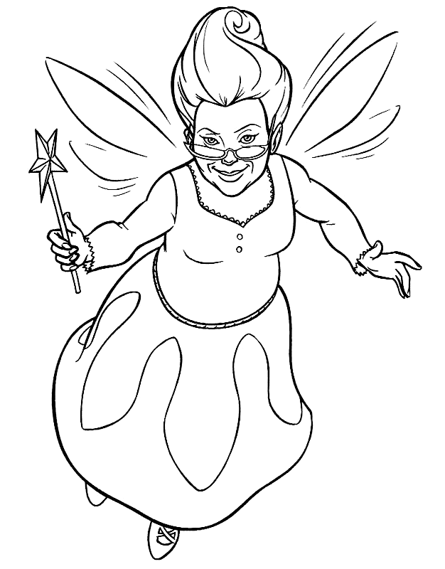 Coloring page: Shrek (Animation Movies) #115080 - Free Printable Coloring Pages