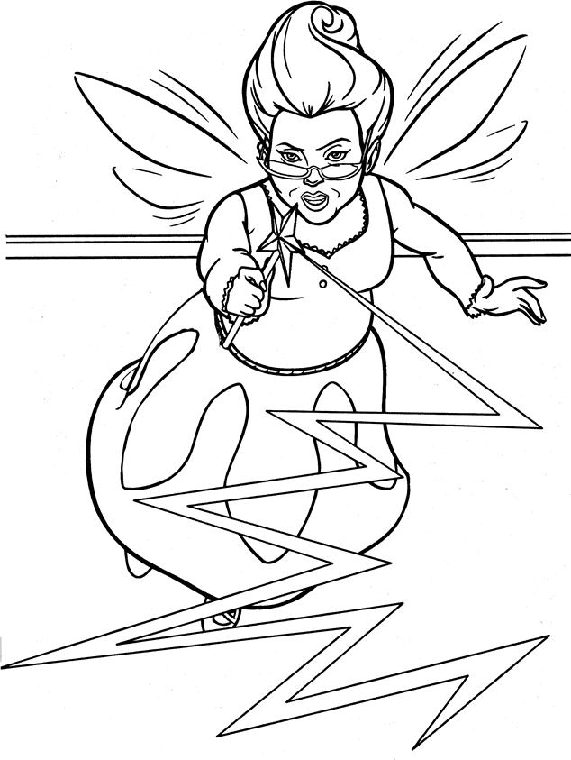 Coloring page: Shrek (Animation Movies) #115095 - Free Printable Coloring Pages