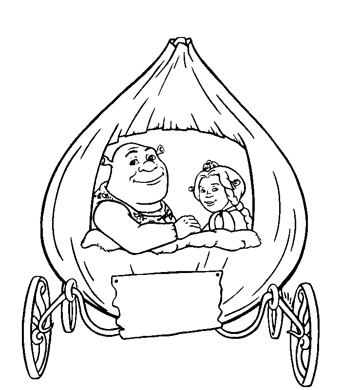 Coloring page: Shrek (Animation Movies) #115097 - Free Printable Coloring Pages