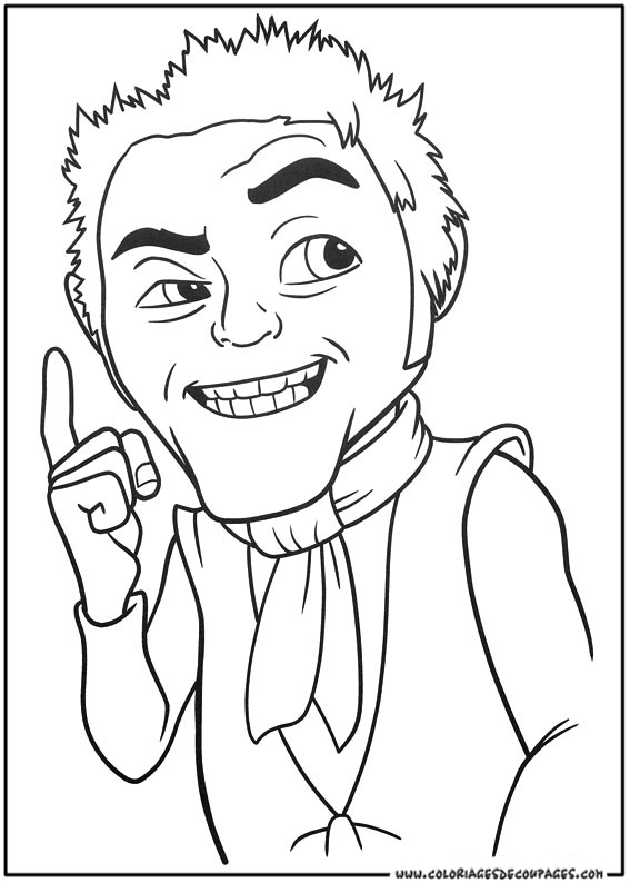 Coloring page: Shrek (Animation Movies) #115118 - Free Printable Coloring Pages