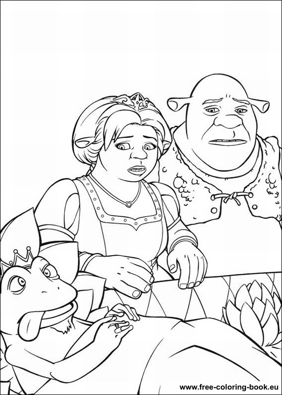 Coloring page: Shrek (Animation Movies) #115160 - Free Printable Coloring Pages