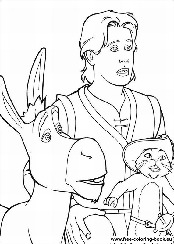 Coloring page: Shrek (Animation Movies) #115198 - Free Printable Coloring Pages