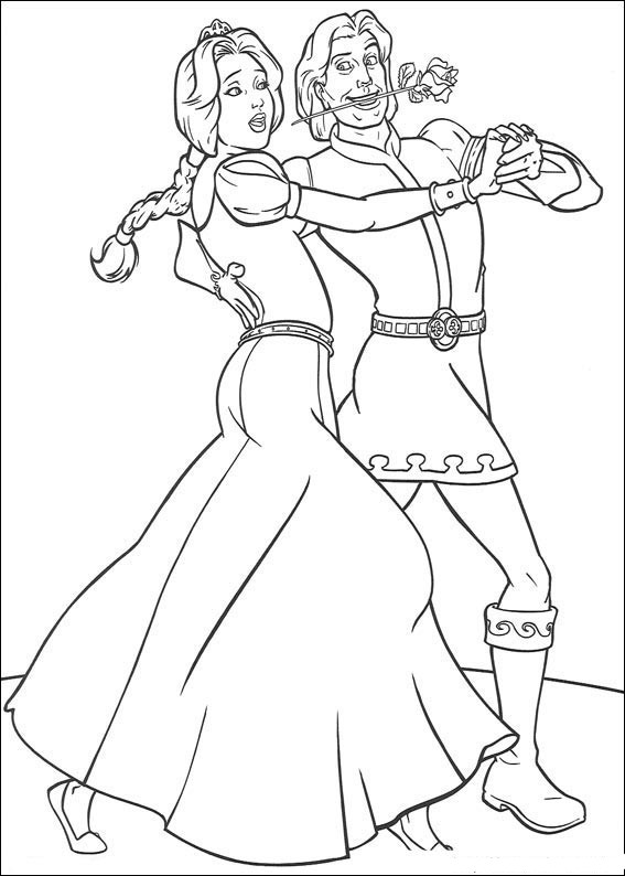 Coloring page: Shrek (Animation Movies) #115199 - Free Printable Coloring Pages