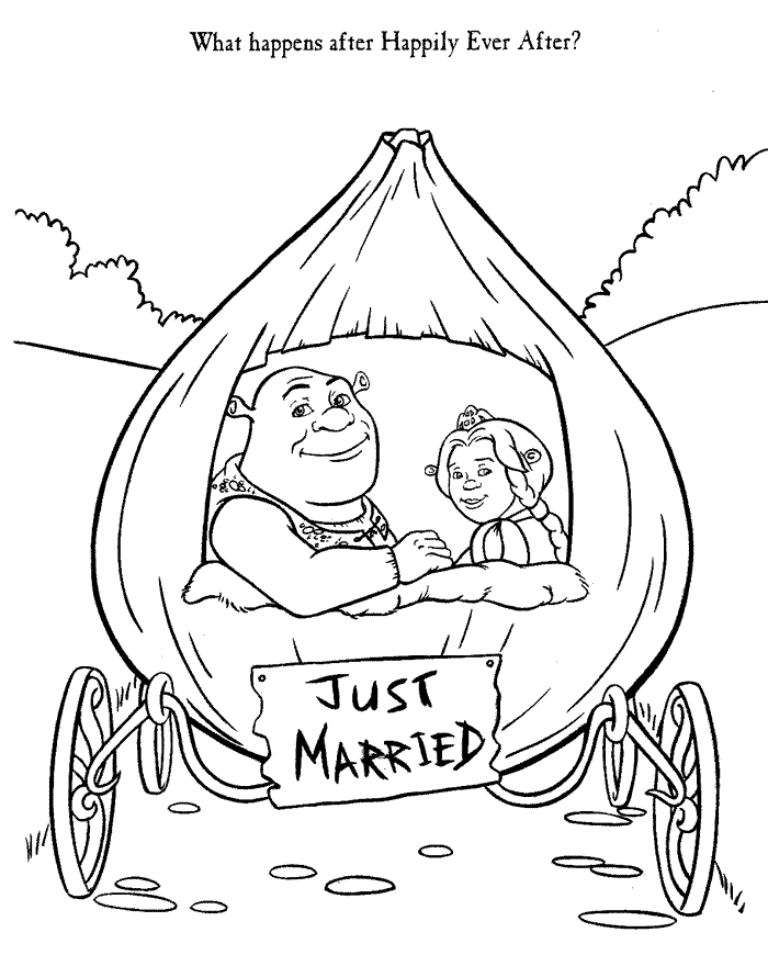 Coloring page: Shrek (Animation Movies) #115203 - Free Printable Coloring Pages