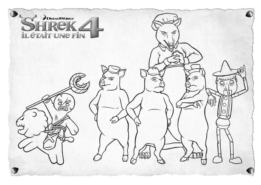 Coloring page: Shrek (Animation Movies) #115212 - Free Printable Coloring Pages