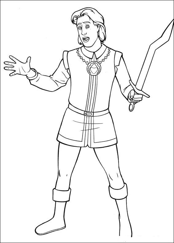 Coloring page: Shrek (Animation Movies) #115215 - Free Printable Coloring Pages