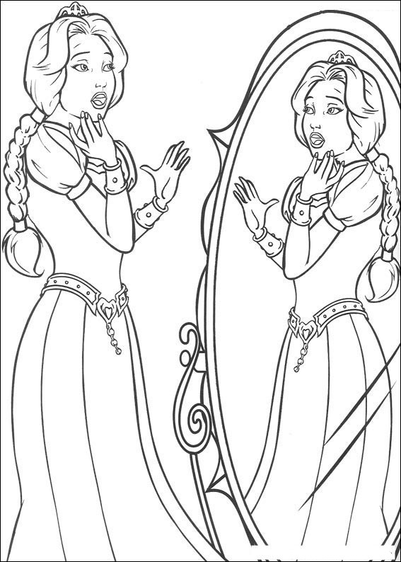 Coloring page: Shrek (Animation Movies) #115228 - Free Printable Coloring Pages