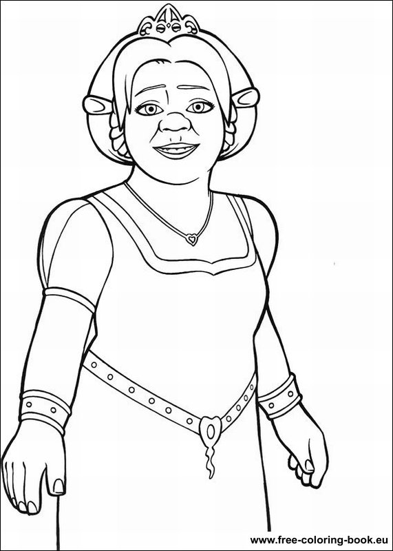 Coloring page: Shrek (Animation Movies) #115233 - Free Printable Coloring Pages
