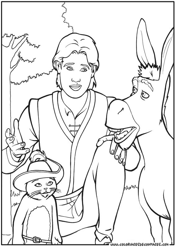 Coloring page: Shrek (Animation Movies) #115238 - Free Printable Coloring Pages