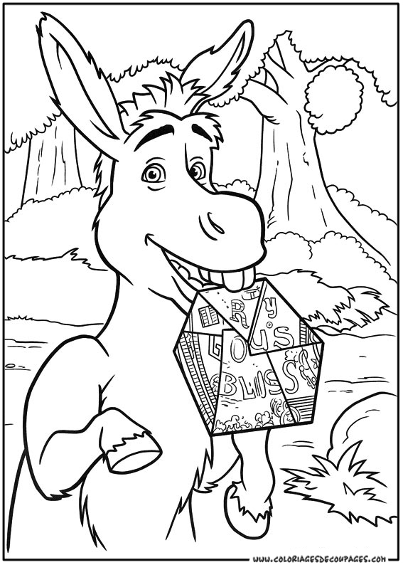 Coloring page: Shrek (Animation Movies) #115254 - Free Printable Coloring Pages