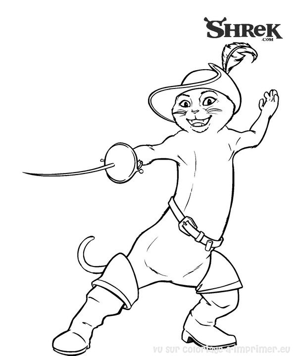Coloring page: Shrek (Animation Movies) #115265 - Free Printable Coloring Pages