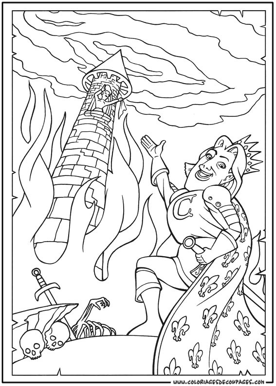 Coloring page: Shrek (Animation Movies) #115269 - Free Printable Coloring Pages