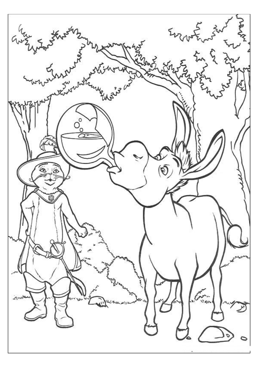 Coloring page: Shrek (Animation Movies) #115271 - Free Printable Coloring Pages