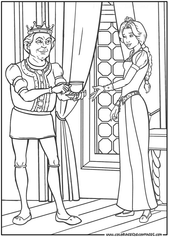 Coloring page: Shrek (Animation Movies) #115286 - Free Printable Coloring Pages