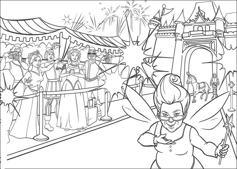 Coloring page: Shrek (Animation Movies) #115304 - Free Printable Coloring Pages