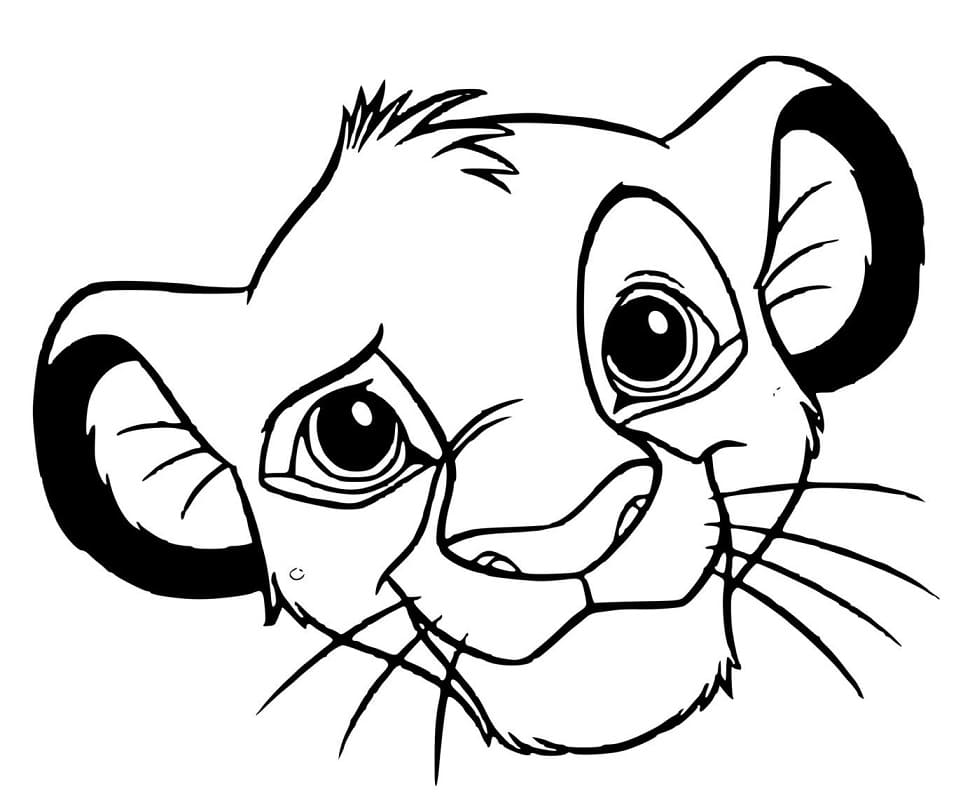 Free printable Simba coloring page #202502 from Animation Movies collection Free printable Simba coloring page #202502 from Animation Movies collection