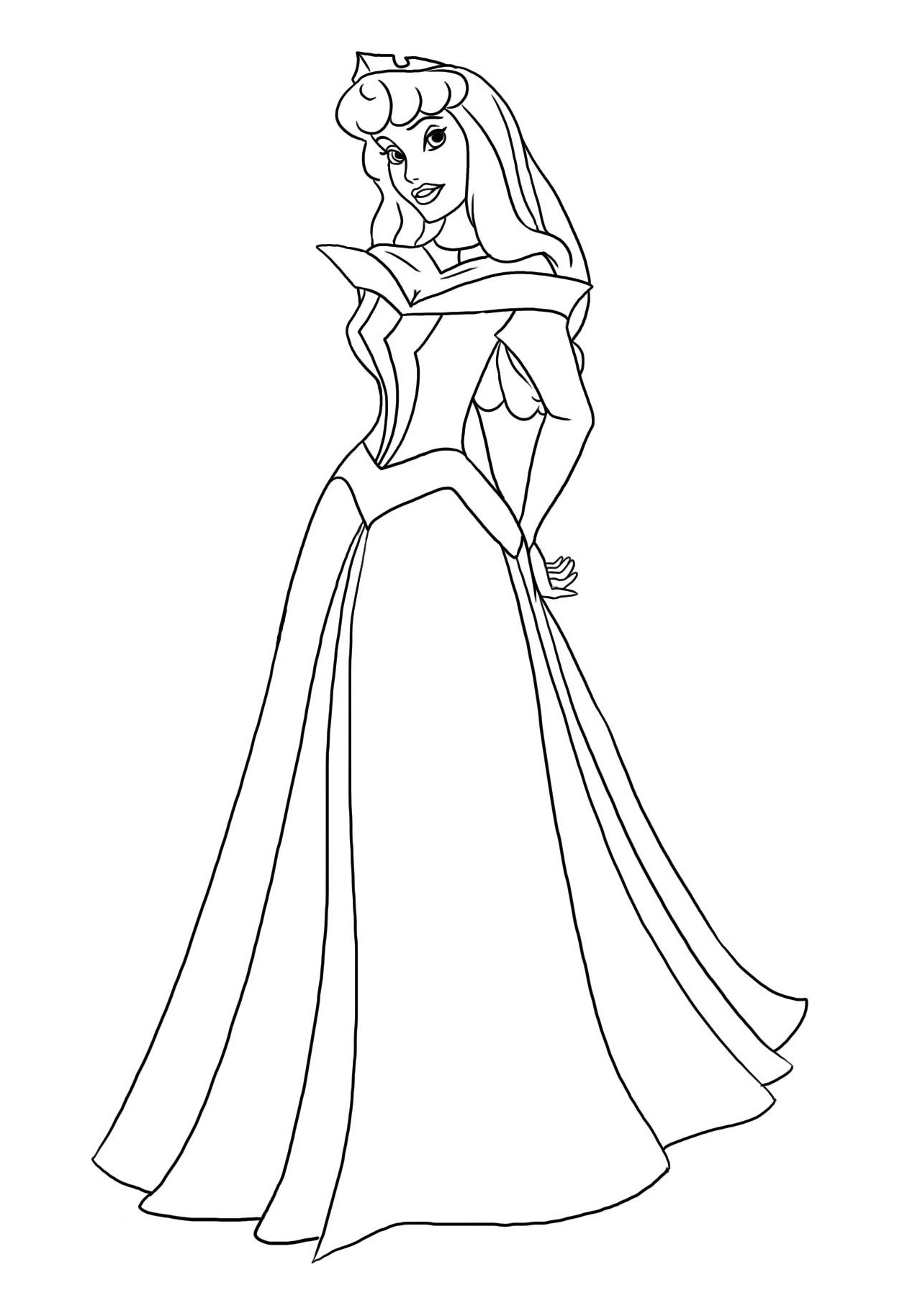 Coloring page: Sleeping Beauty (Animation Movies) #130715 - Free Printable Coloring Pages