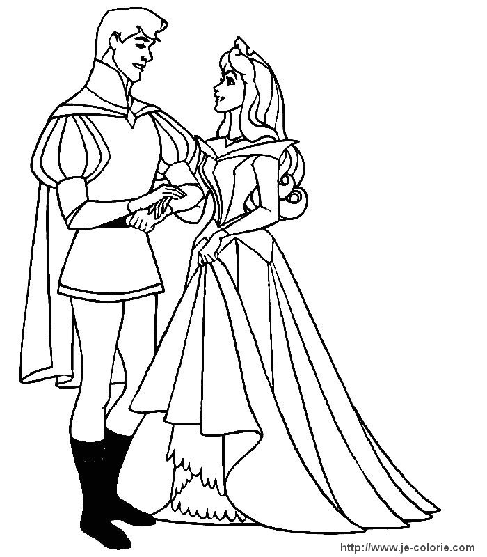Coloring page: Sleeping Beauty (Animation Movies) #130720 - Free Printable Coloring Pages