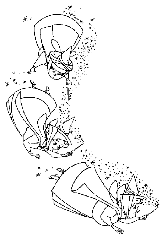 Coloring page: Sleeping Beauty (Animation Movies) #130735 - Free Printable Coloring Pages