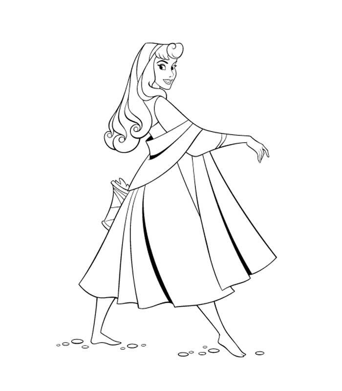 Coloring page: Sleeping Beauty (Animation Movies) #130739 - Free Printable Coloring Pages