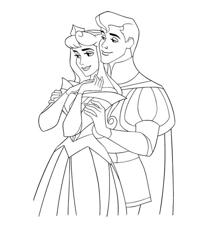 Coloring page: Sleeping Beauty (Animation Movies) #130744 - Free Printable Coloring Pages
