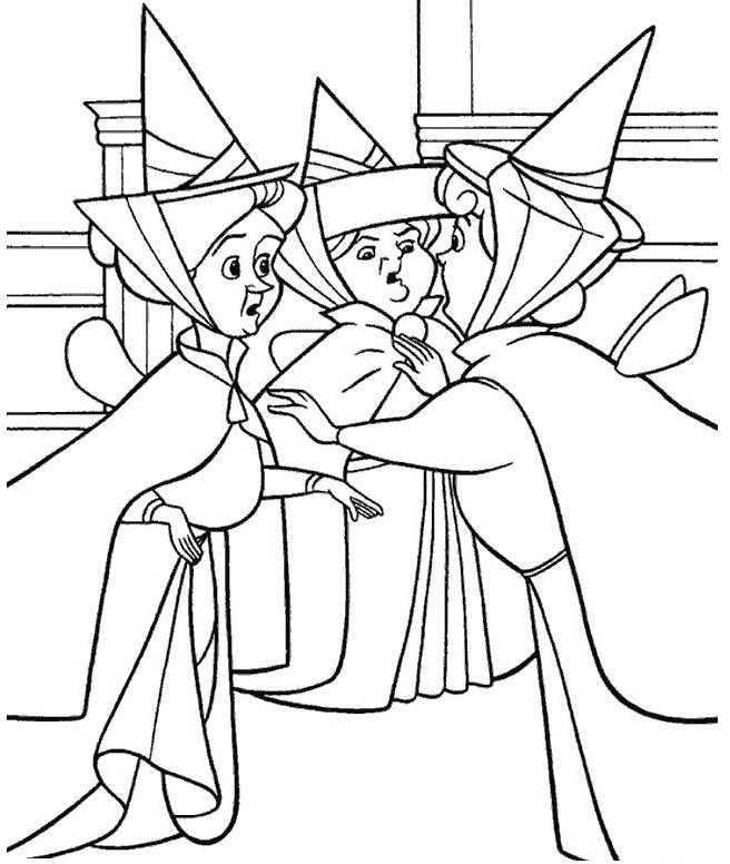 Coloring page: Sleeping Beauty (Animation Movies) #130750 - Free Printable Coloring Pages