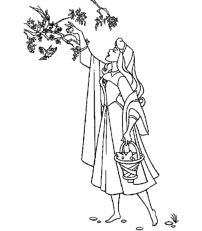 Coloring page: Sleeping Beauty (Animation Movies) #130762 - Free Printable Coloring Pages