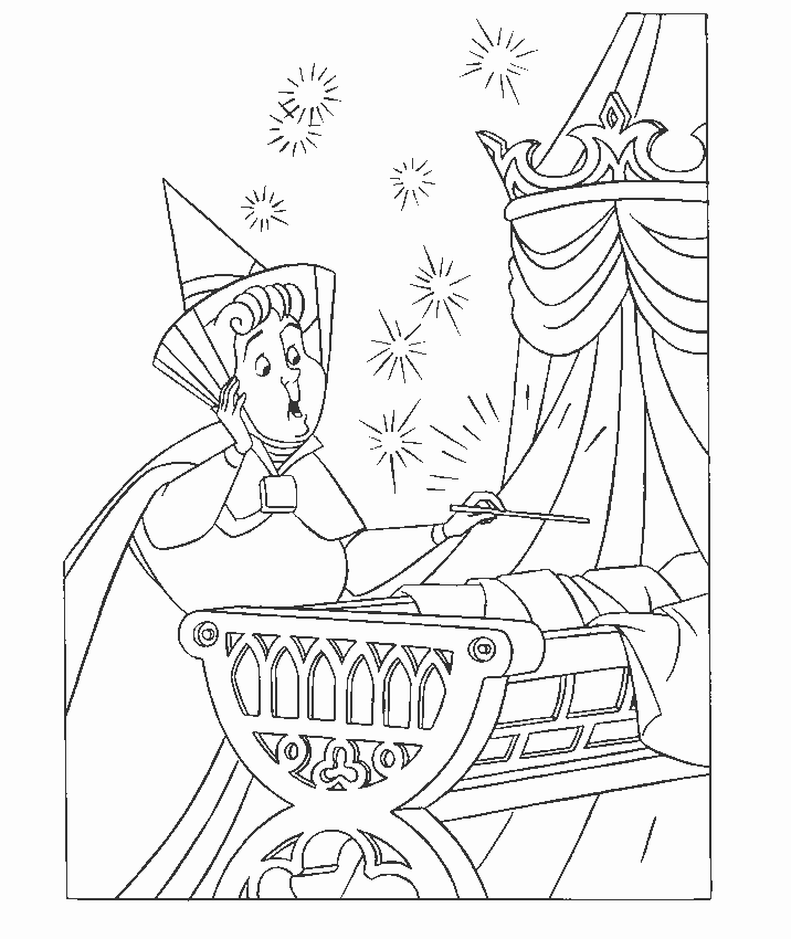 Coloring page: Sleeping Beauty (Animation Movies) #130777 - Free Printable Coloring Pages