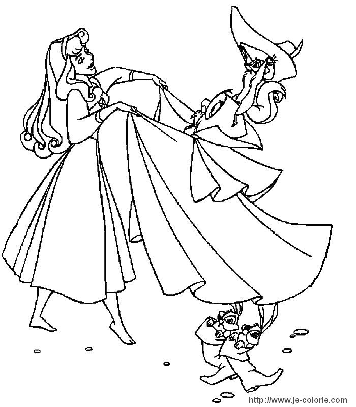 Coloring page: Sleeping Beauty (Animation Movies) #130799 - Free Printable Coloring Pages